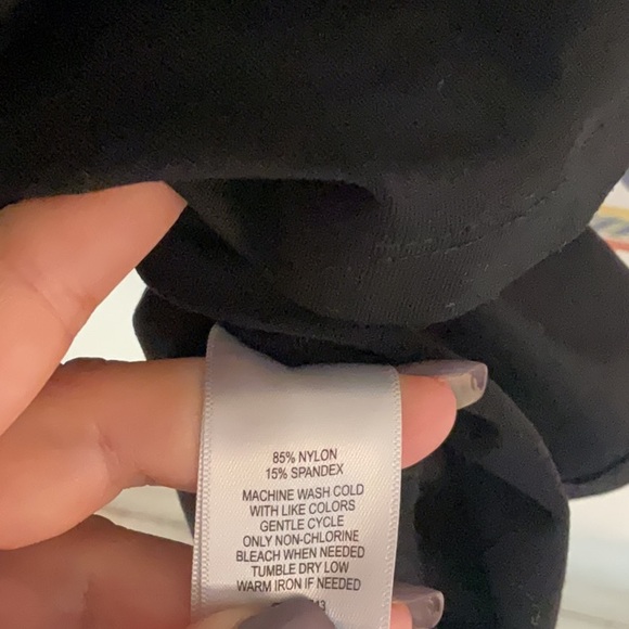 Cynthia Rowley Sleeveless Mini Dress, Size 4, Black - Picture 6 of 6